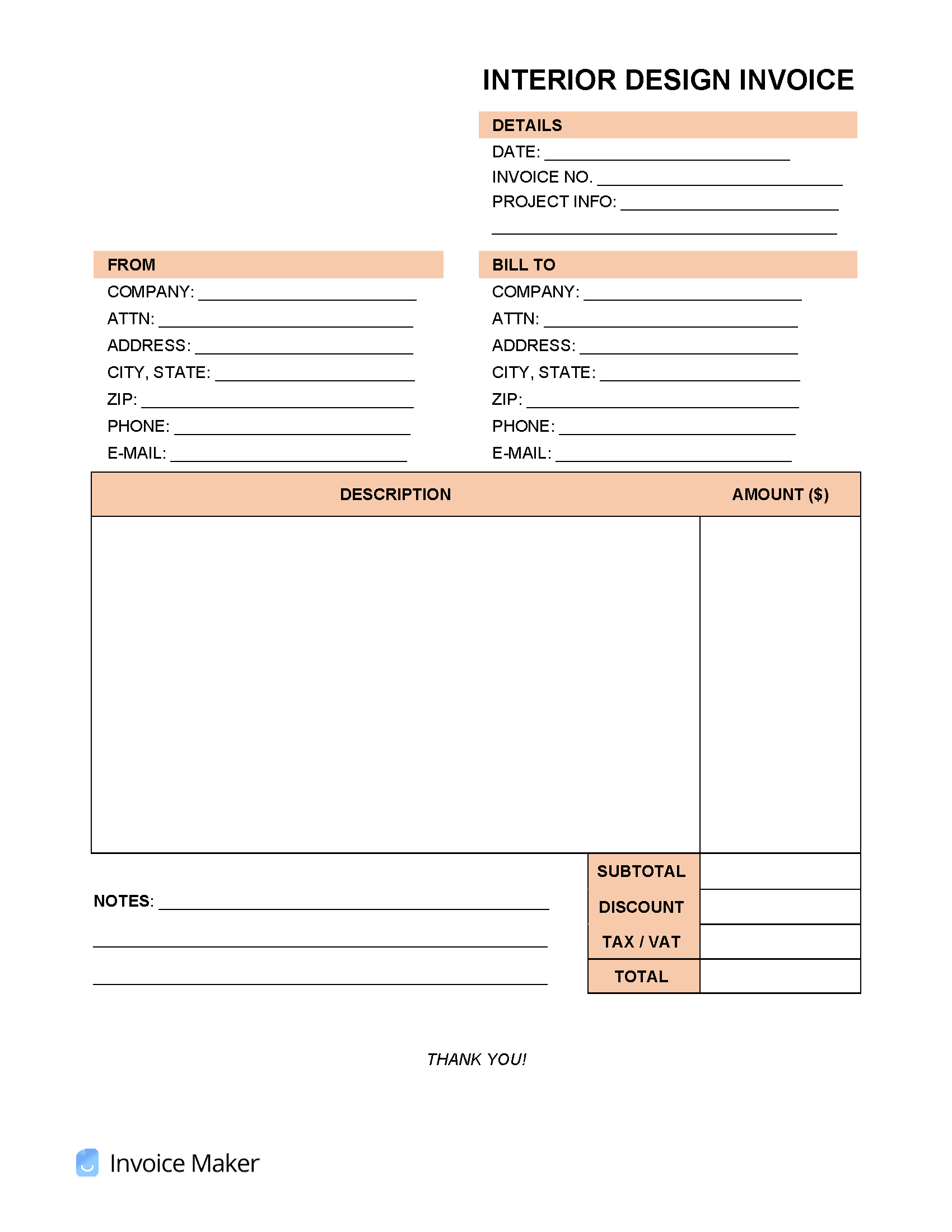 Interior-Design-Invoice-Template