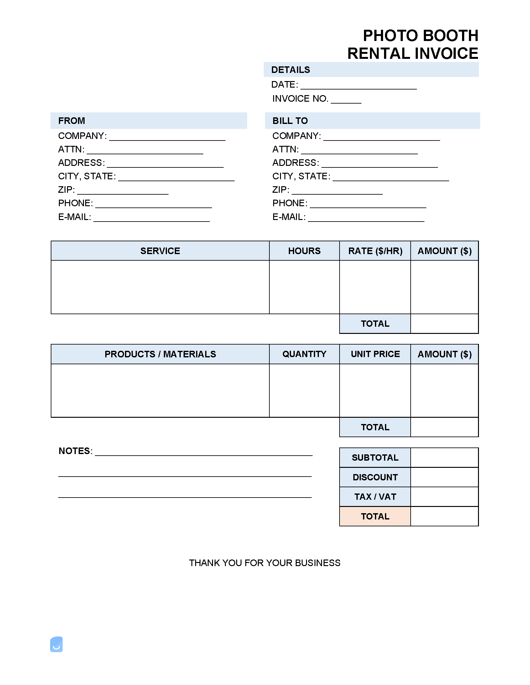 Photo-Booth-Rental-Invoice-Template