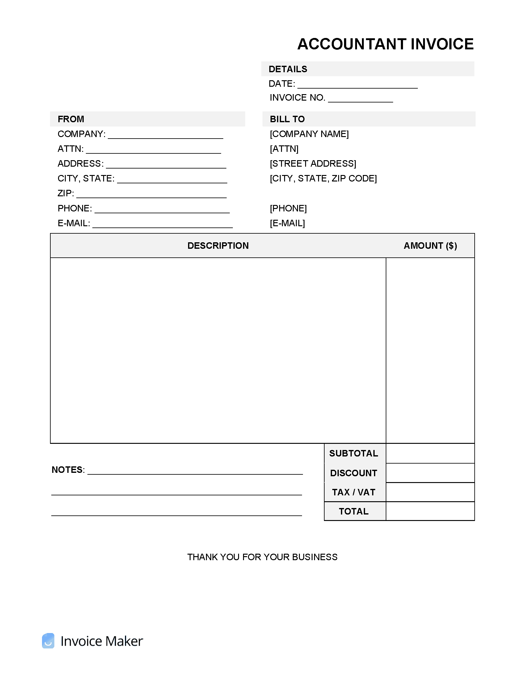 Accountant-Invoice-Template
