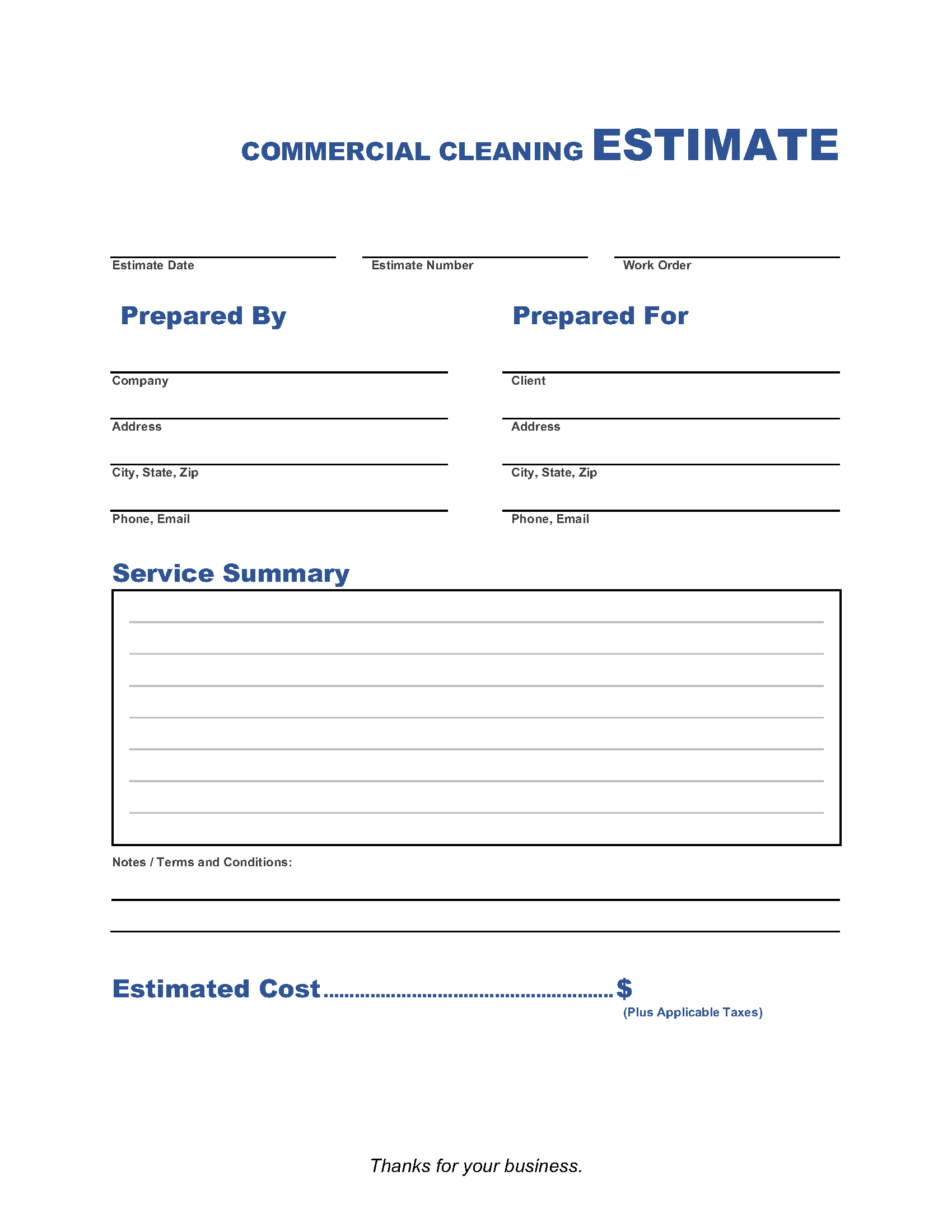 Commercial-Cleaning-Estimate-Template