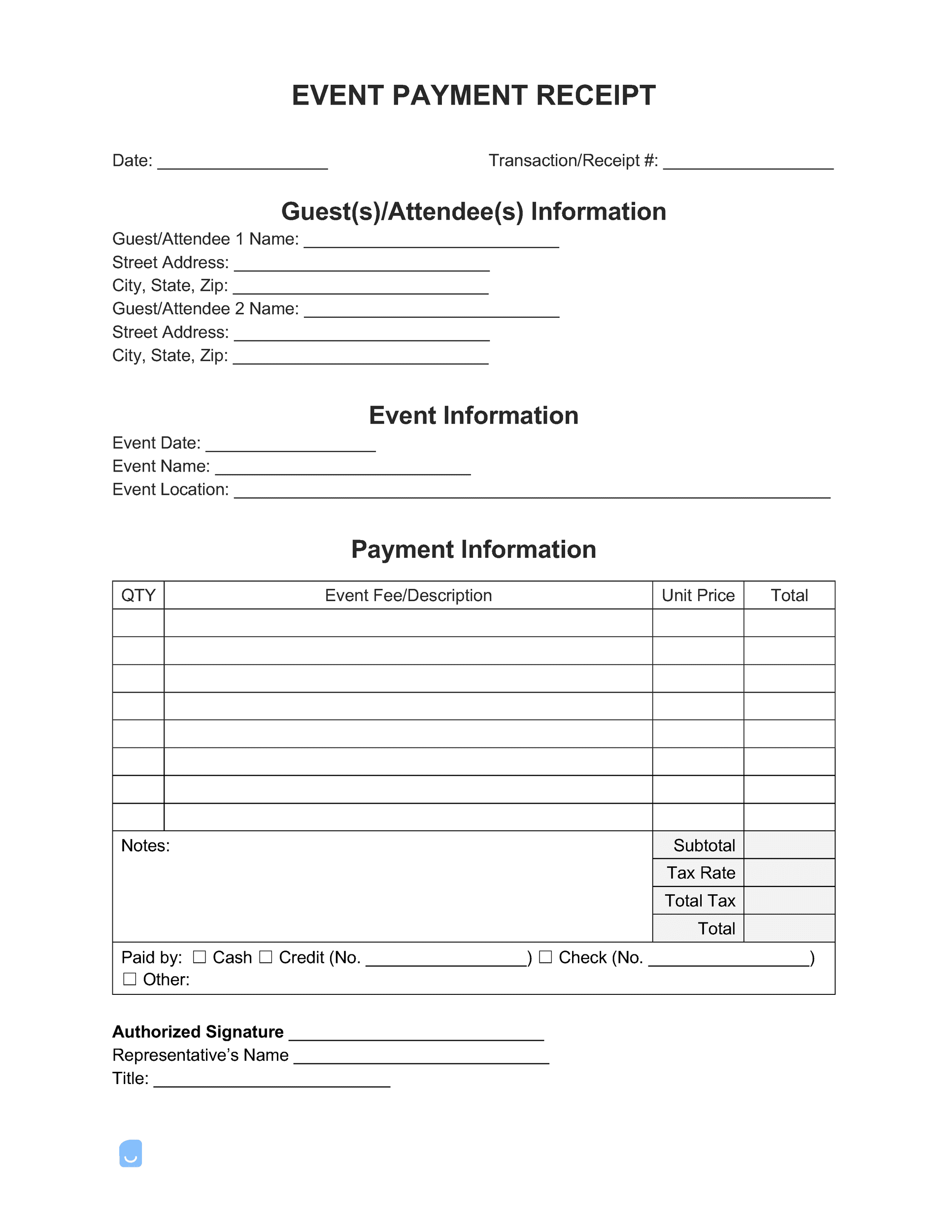 Event-Payment-Receipt-Template