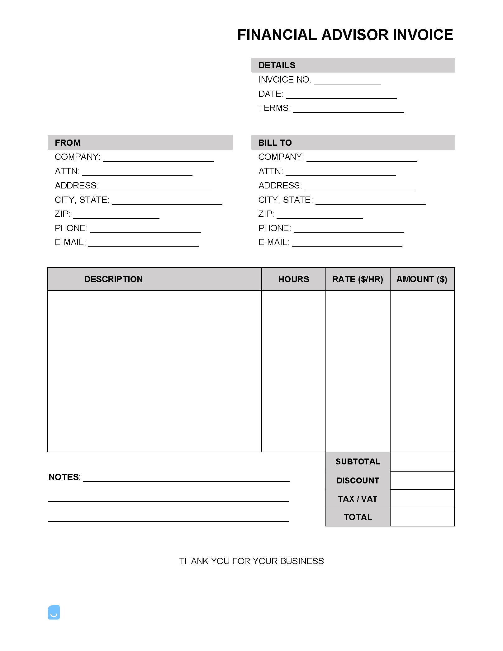 Financial-Advisor-Invoice-Template