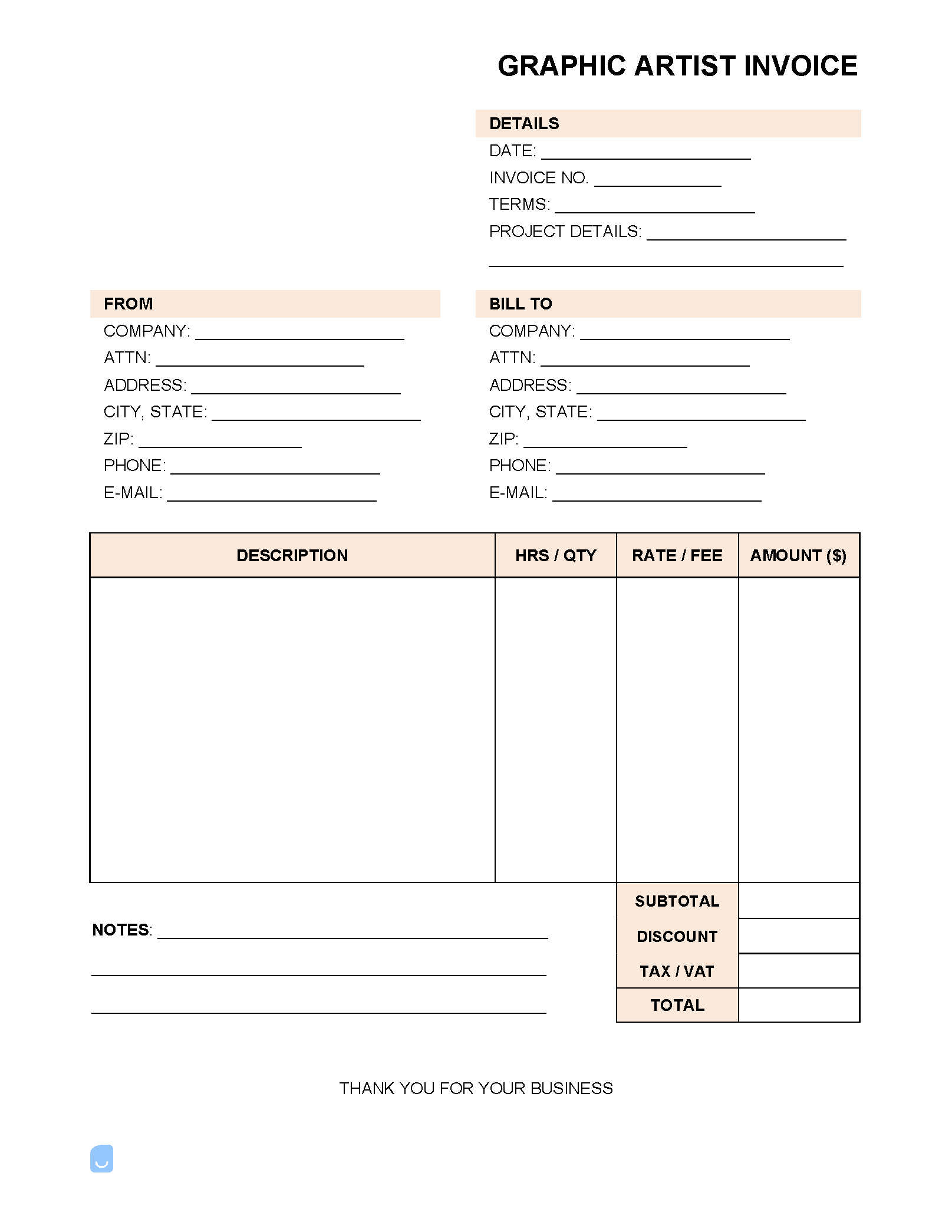 Graphic-Artist-Invoice-Template
