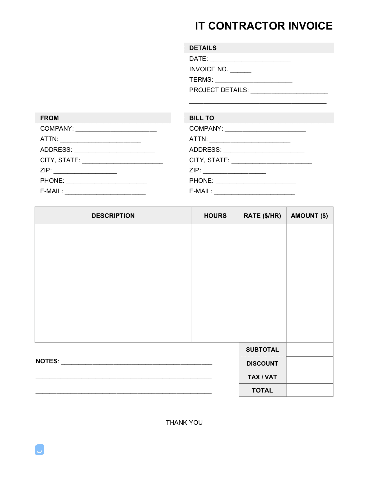 IT-Contractor-Invoice-Template