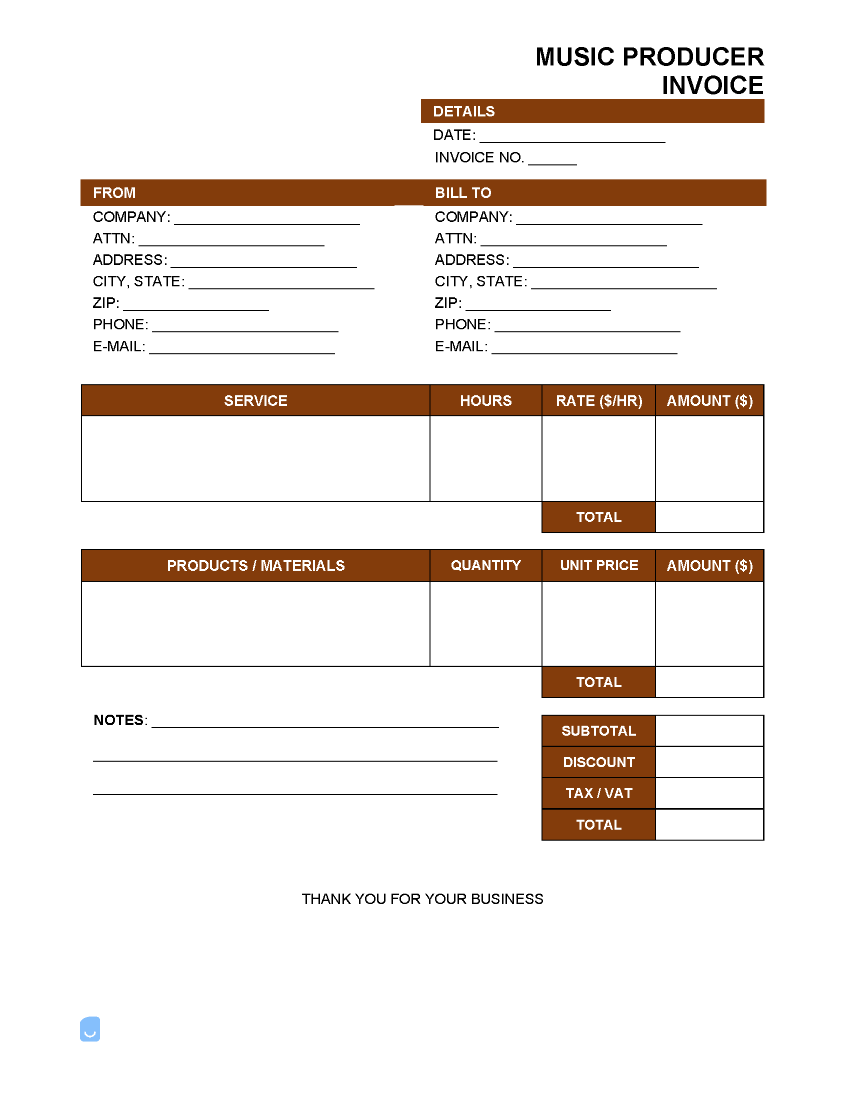 Music Producer Invoice Template | Invoice Maker music-producer-invoice-template-invoice-maker