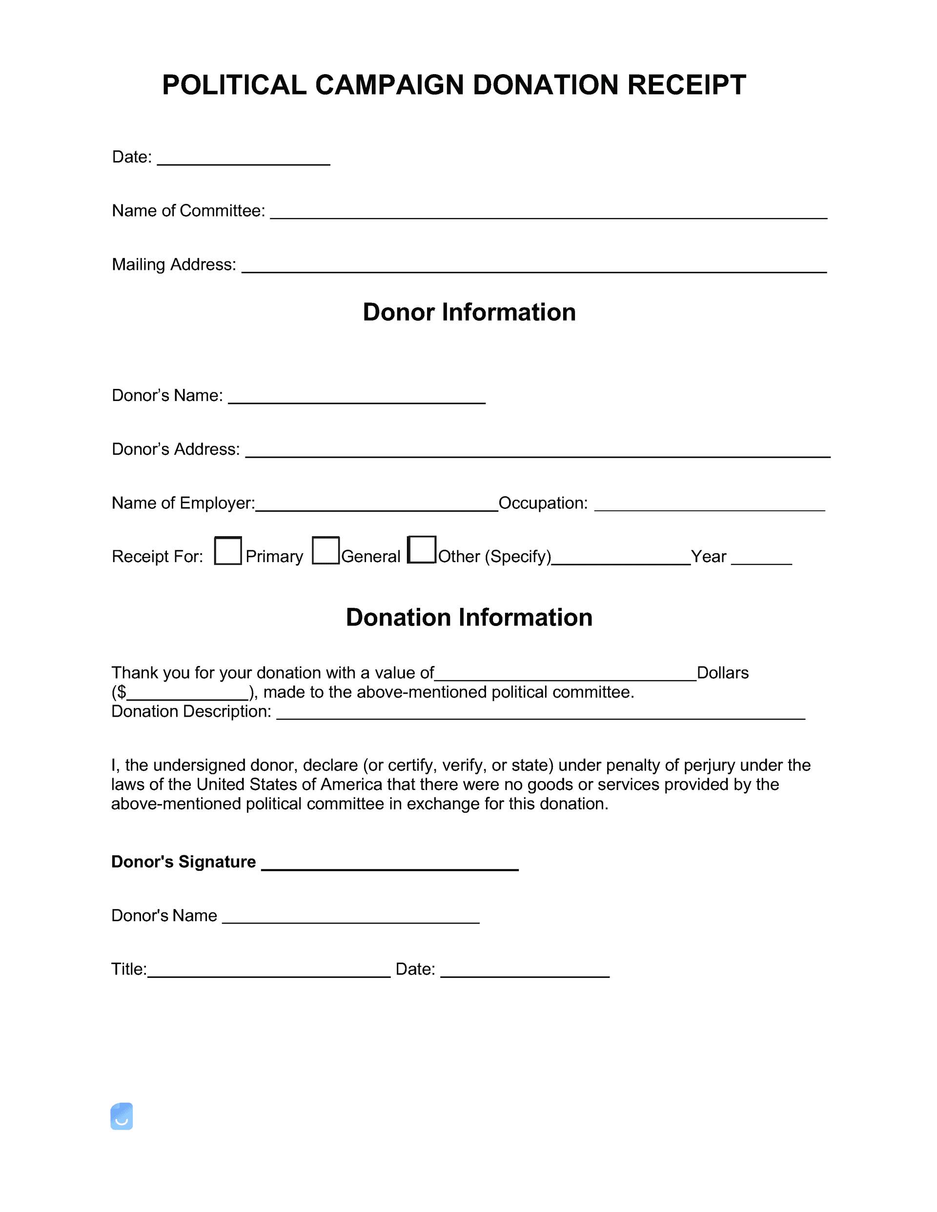 Political-Campaign-Donation-Receipt-Template