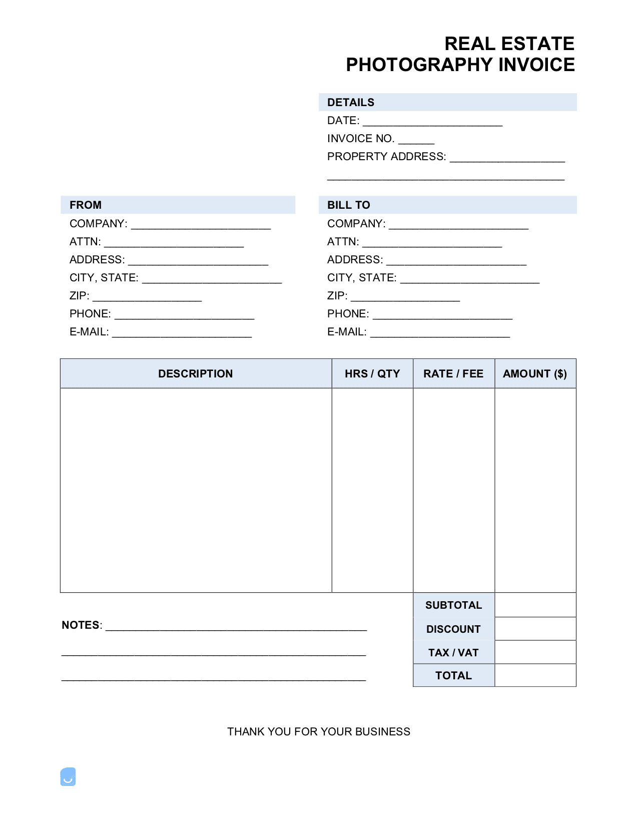 Real-Estate-Photography-Invoice-Template