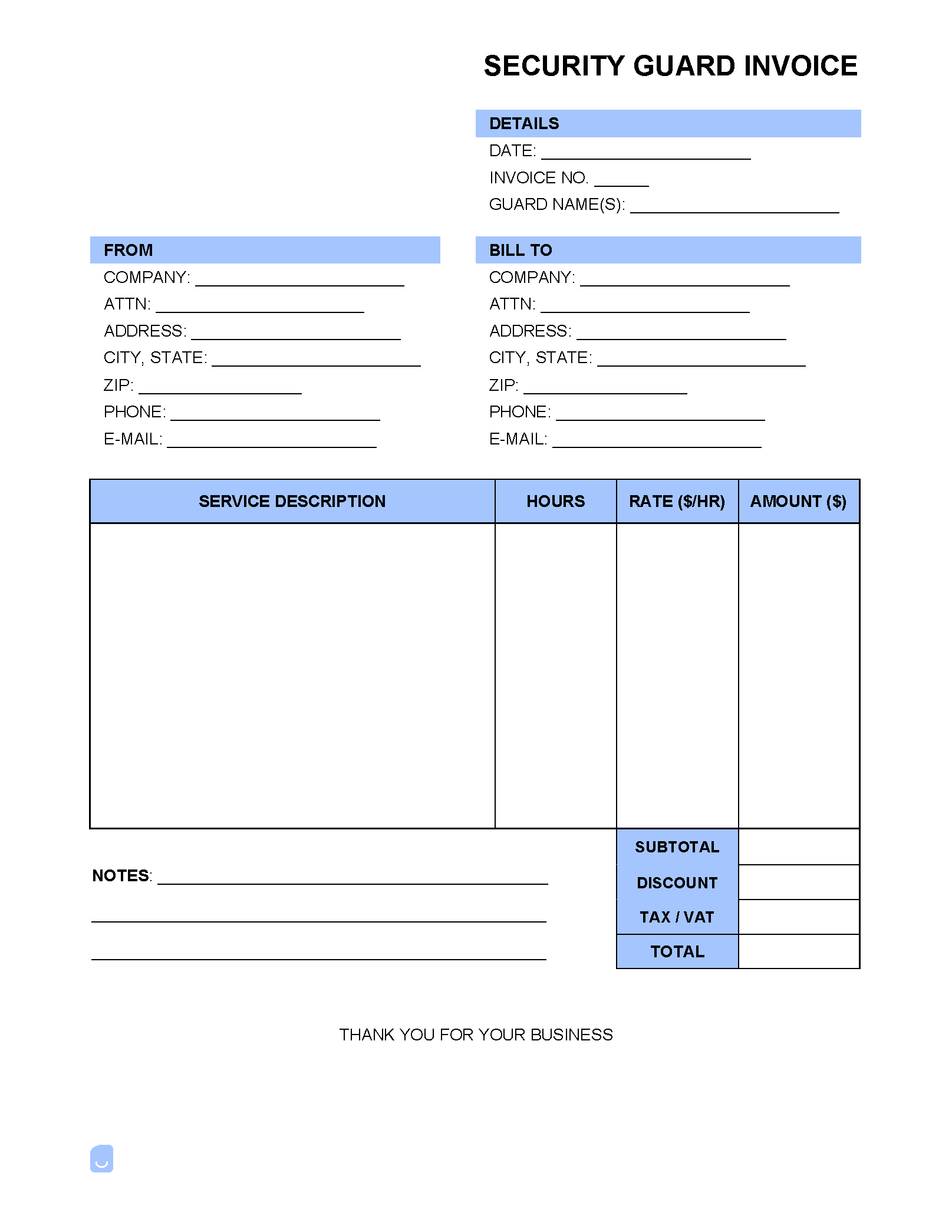 Security-Guard-Invoice-Template