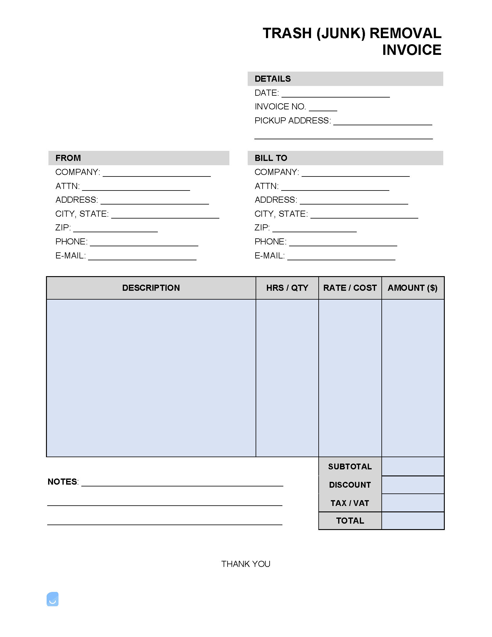 Trash-Junk-Removal-Invoice-Template