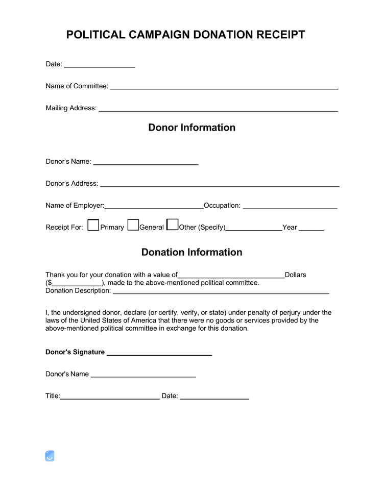 Political Donation Receipt Template Invoice Maker Political Donation Receipt Template Invoice Maker