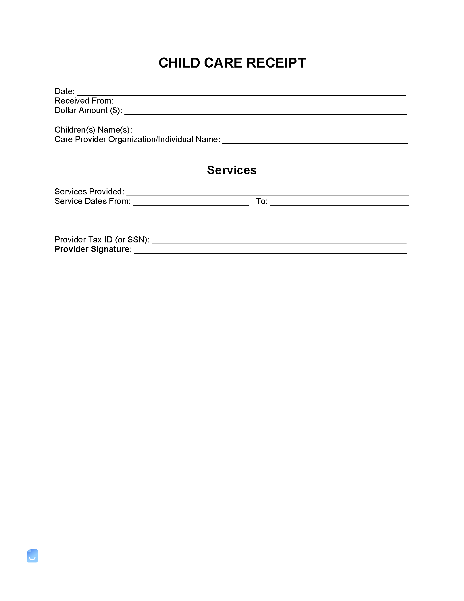 Service Labor Receipt Templates 27 Invoice Maker