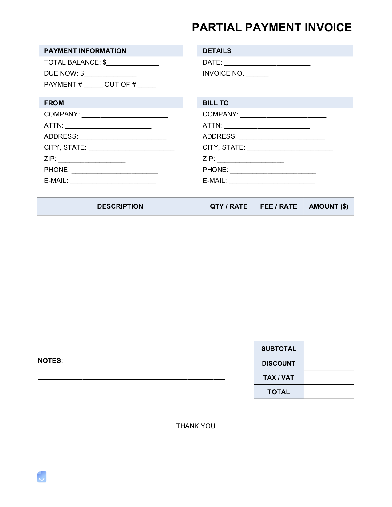 Payment Due Invoice Templates Invoice Maker
